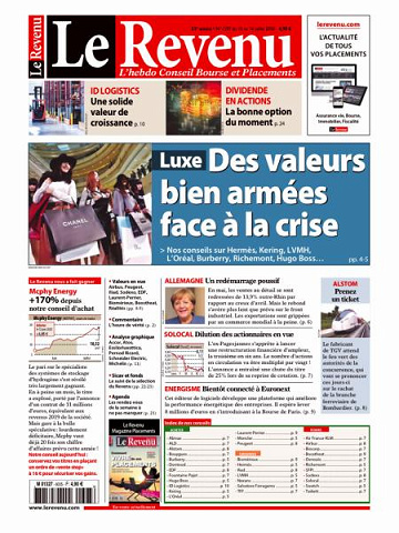 Le Revenu - 10 Juillet 2020