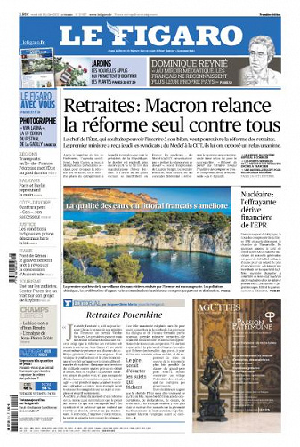 Le Figaro du Vendredi 10 Juillet 2020
