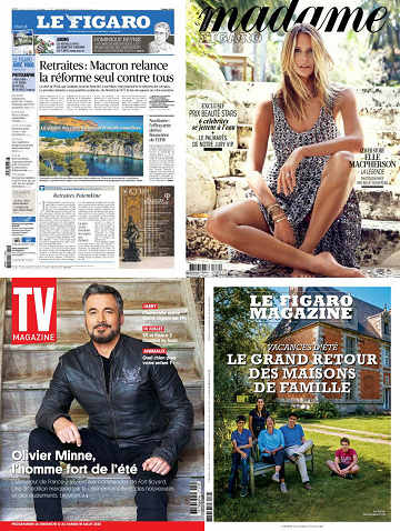 Pack Le Figaro et ses 3 suppléments - Vendredi 10 Juillet 2020