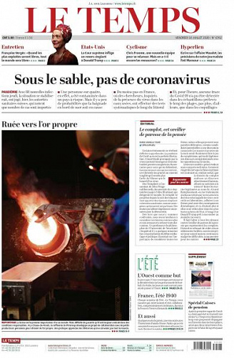 Le Temps - 10 Juillet 2020