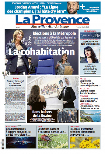 La Provence Marseille - Vendredi 10 juillet 2020