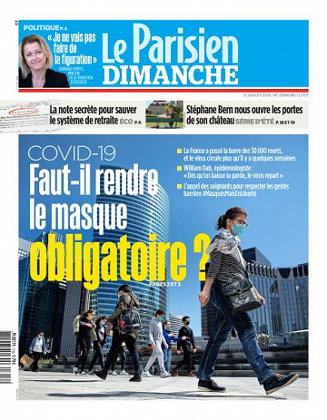 Le Parisien du Dimanche 12 Juillet 2020