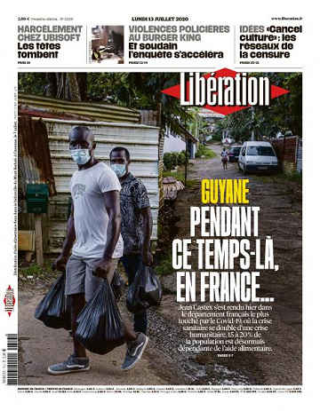 Libération du Lundi 13 Juillet 2020