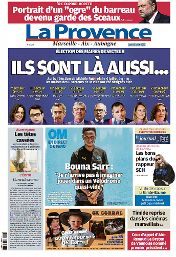La Provence Marseille - Lundi 13 juillet 2020