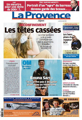 La Provence Alpes - Lundi 13 juillet 2020