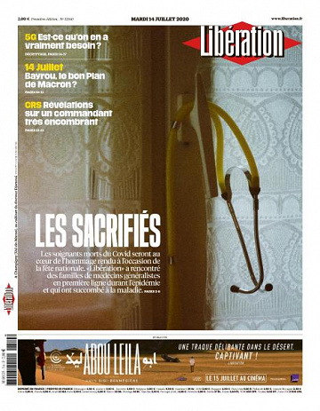 Libération du Mardi 14 Juillet 2020