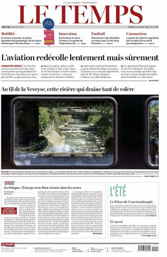 Le Temps - 14 Juillet 2020