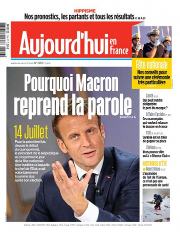 Aujourd’hui en France - 14 Juillet 2020