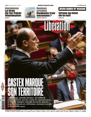 Libération du Jeudi 16 Juillet 2020