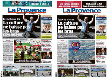 Provence Marseille + Provence Alpes - 16 Juillet 2020