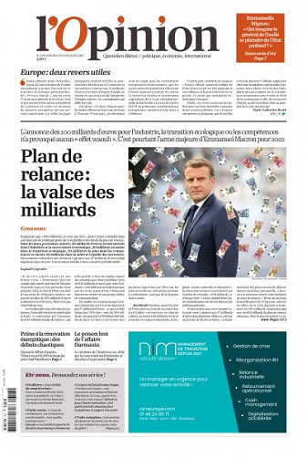 L’Opinion - 17-18 Juillet 2020