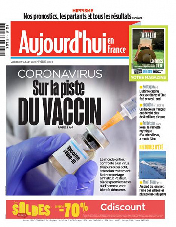 Aujourd’hui en France - 17 Juillet 2020
