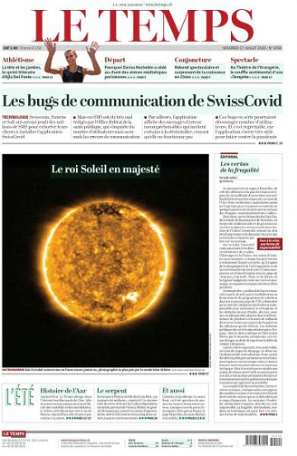 Le Temps - 17 Juillet 2020