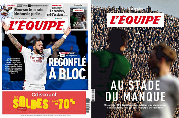 Pack L’Equipe + L’Equipe Magazine - Samedi 18 Juillet 2020