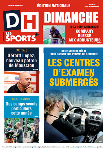 La Dernière Heure-Bruxelles - Dimanche 19 Juillet 2020