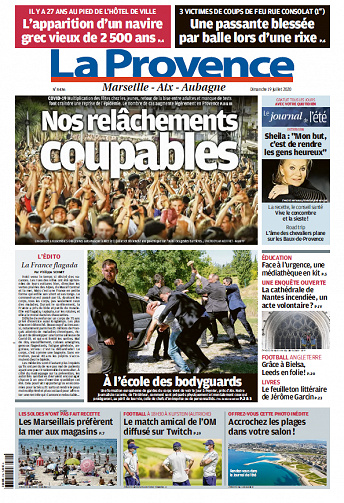 La Provence Alpes - Dimanche 19 juillet 2020