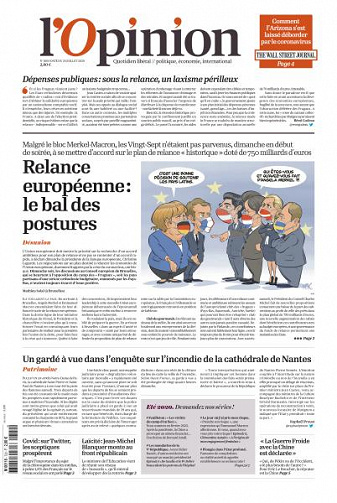 L’Opinion - 20 Juillet 2020