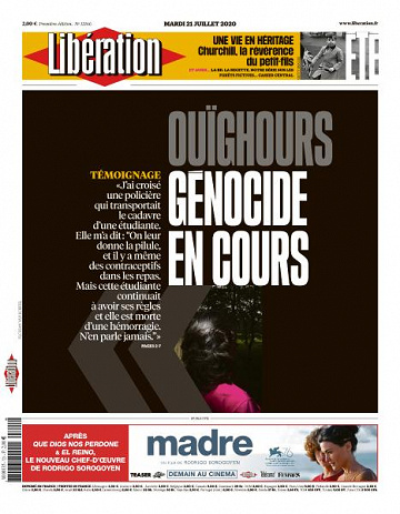 Libération du Mardi 21 Juillet 2020