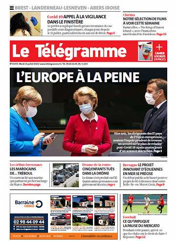 Le Télégramme Brest - Mardi 21 juillet 2020