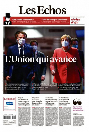 Les Echos du Mercredi 22 Juillet 2020