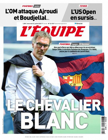 L’equipe du Mercredi 22 Juillet 2020