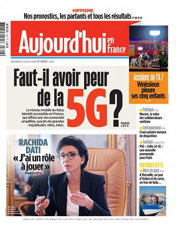Aujourd’hui en France - 22 Juillet 2020