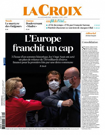 La Croix - 22 Juillet 2020