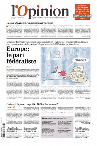 L’Opinion - 22 Juillet 2020