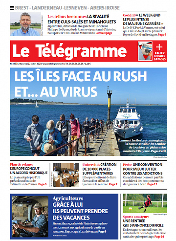 Le Télégramme Brest - Mercredi 22 juillet 2020