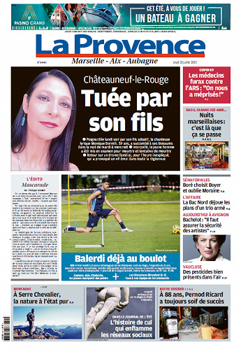 La Provence Marseille - Jeudi 23 juillet 2020