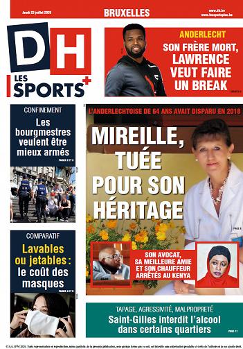 La Dernière Heure-Bruxelles - Jeudi 23 Juillet 2020