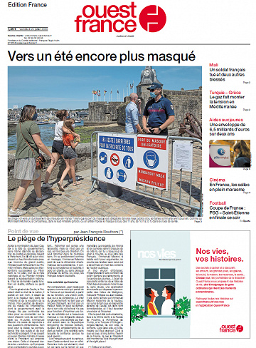 Ouest France - Edition France, Vendredi 24 juillet 2020