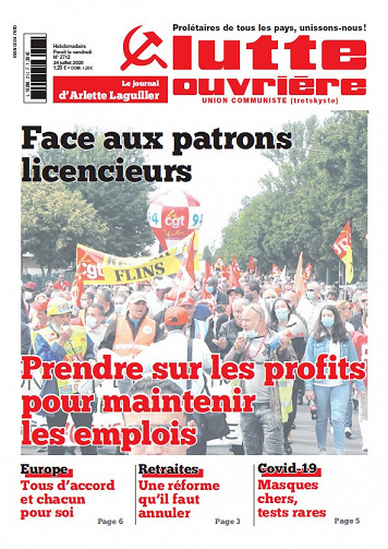 Lutte Ouvrière N°2712 - 24 Juillet 2020