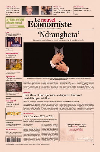 Le Nouvel économiste N°2028 - 24 au 30 Juillet 2020