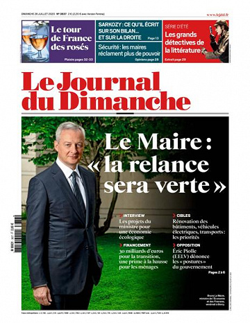 Le Journal du Dimanche - 26 Juillet 2020