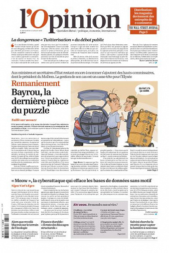 L’Opinion - 27 Juillet 2020