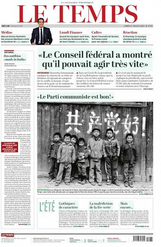 Le Temps - 27 Juillet 2020