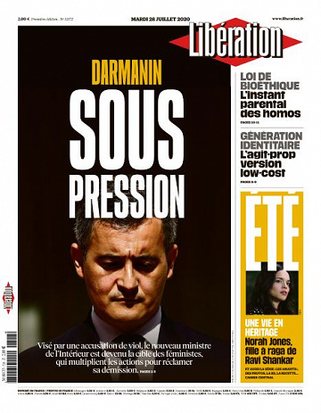Libération du Mardi 28 Juillet 2020