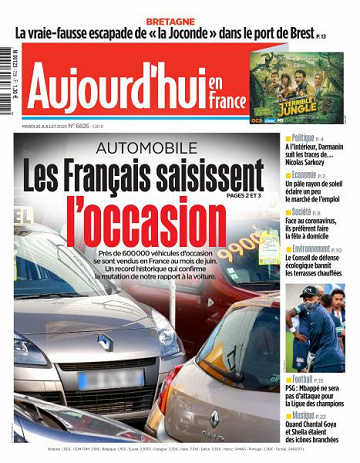 Aujourd’hui en France - 28 Juillet 2020