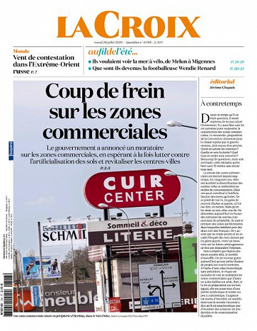 La Croix - 28 Juillet 2020
