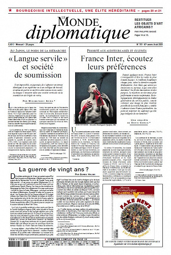 Le Monde Diplomatique N°797 - Août 2020