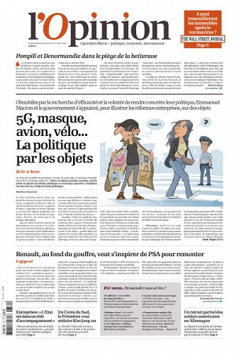 L’Opinion - 31 Juillet 2020