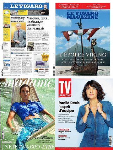 Pack Le Figaro et ses 3 suppléments - Vendredi 31 Juillet 2020