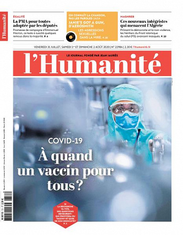 L’Humanite - 31 Juillet 2020