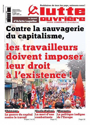 Lutte Ouvrière N°2713 - 31 Juillet au 6 Août 2020