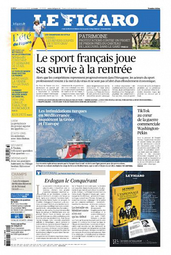 Le Figaro du Mardi 4 Août 2020