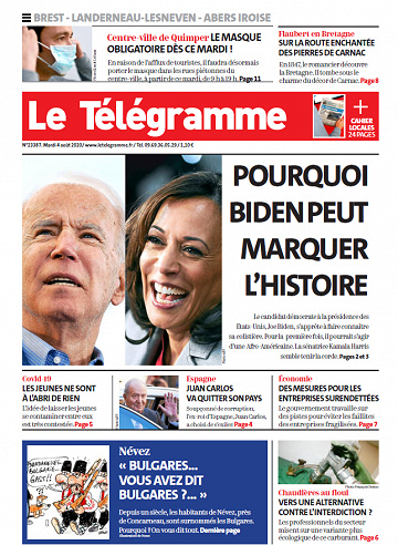 Le Télégramme Brest - Mardi 4 août 2020