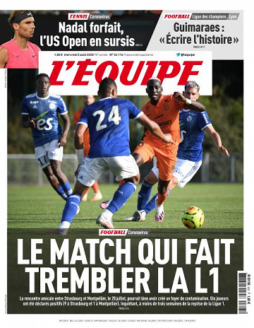 L’equipe du Mercredi 5 Août 2020