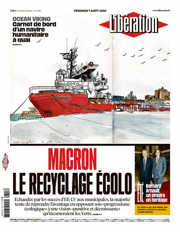 Libération du Vendredi 7 Août 2020