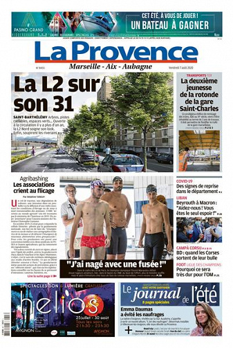 La Provence alpes du vendredi 7 aout 2020